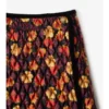 Geranium Leaf Quilted Nylon Skirt