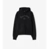 Gothic Logo Cotton Hoodie