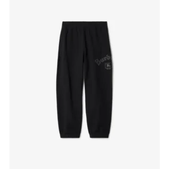 Gothic Logo Cotton Jogging Pants