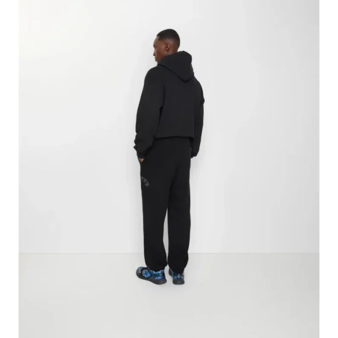 Gothic Logo Cotton Jogging Pants