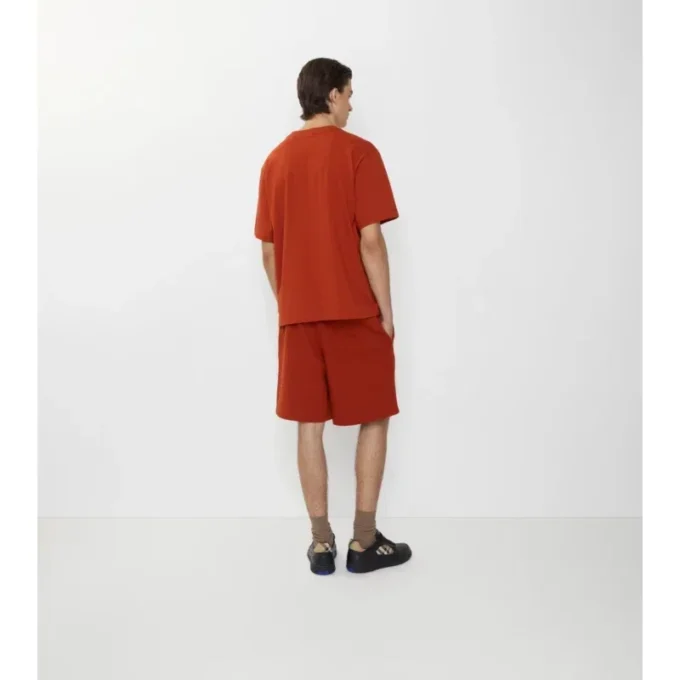 Gothic Logo Cotton Shorts