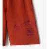 Gothic Logo Cotton Shorts