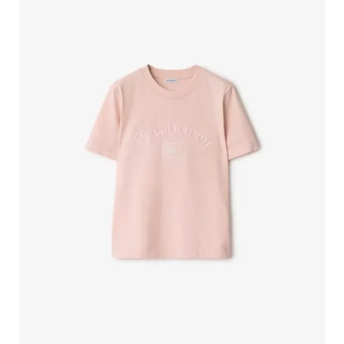 Gothic Logo Cotton T-Shirt