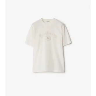 Gothic Logo Cotton T-Shirt