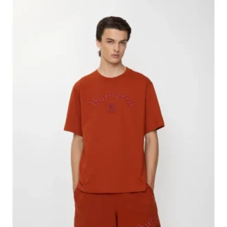 Gothic Logo Cotton T-Shirt