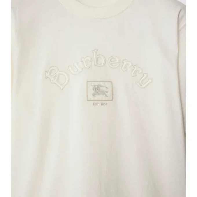 Gothic Logo Cotton T-Shirt