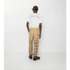 Gradient Check Cotton Jogging Pants