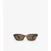 Gradient Check Rectangular Sunglasses