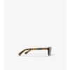 Gradient Check Rectangular Sunglasses