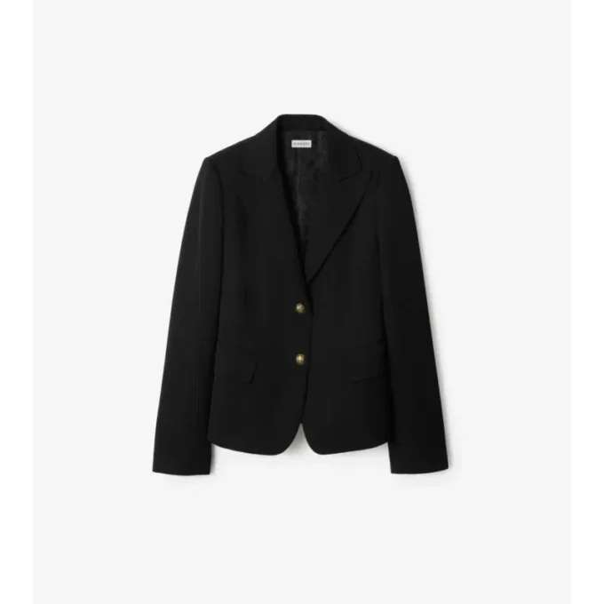 Grain De Poudre Wool Tailored Jacket