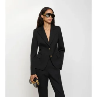 Grain De Poudre Wool Tailored Jacket