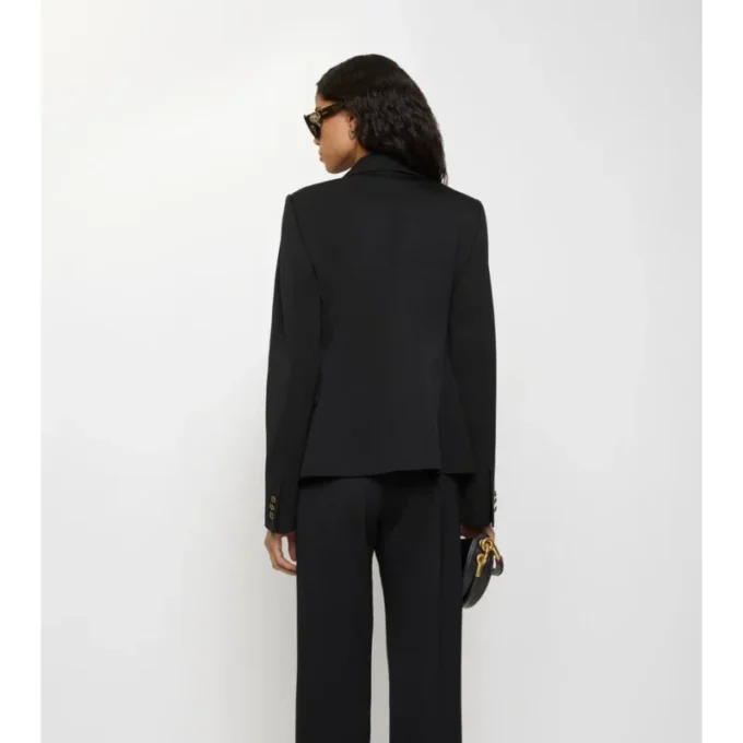Grain De Poudre Wool Tailored Jacket