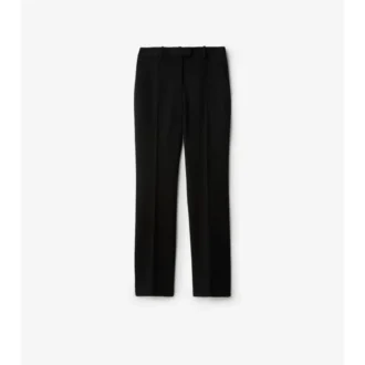 Grain De Poudre Wool Tailored Trousers