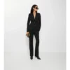 Grain De Poudre Wool Tailored Trousers