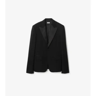 Grain De Poudre Wool Tuxedo Jacket