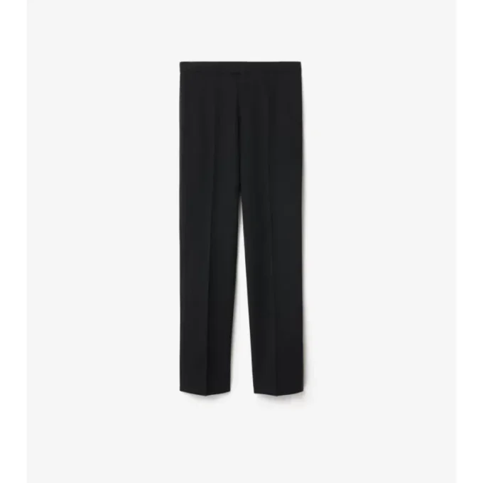 Grain De Poudre Wool Tuxedo Trousers