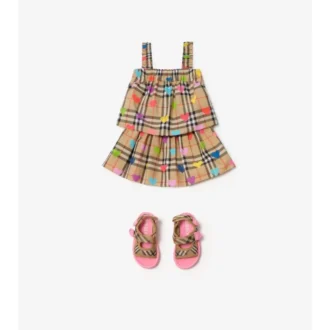 Heart Check Cotton Top