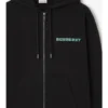 Heritage Logo Cotton Zip Hoodie