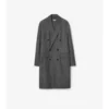Herringbone Wool Tailored Coat