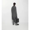 Herringbone Wool Tailored Coat