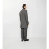 Herringbone Wool Tailored Coat
