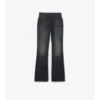 High-Rise Bootcut Jeans