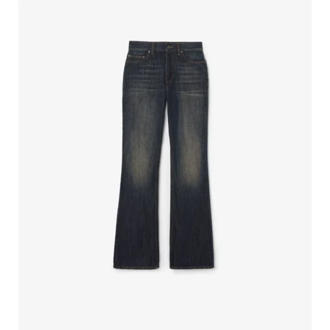 High-Rise Bootcut Jeans