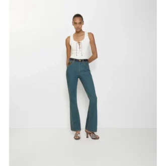 High-Rise Bootcut Jeans