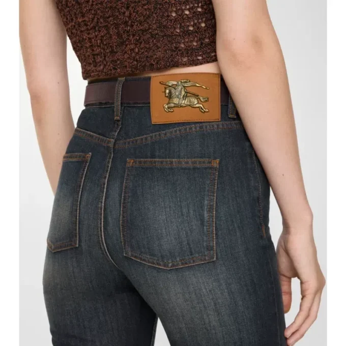 High-Rise Bootcut Jeans