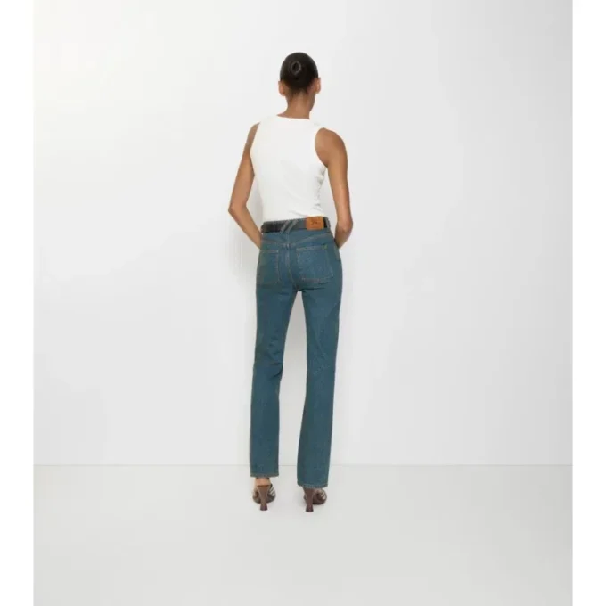 High-Rise Bootcut Jeans