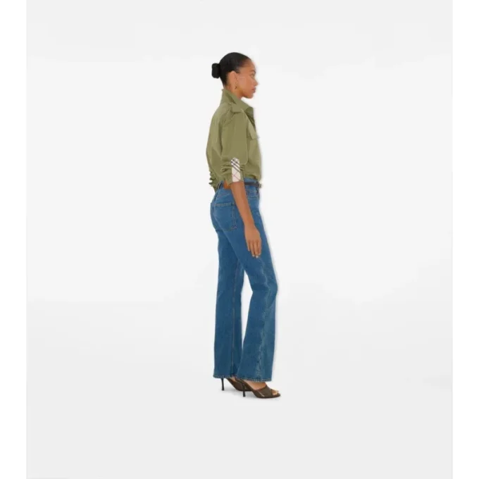 High Rise Bootcut Jeans