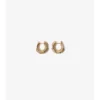 Hollow Pava Hoop Earrings