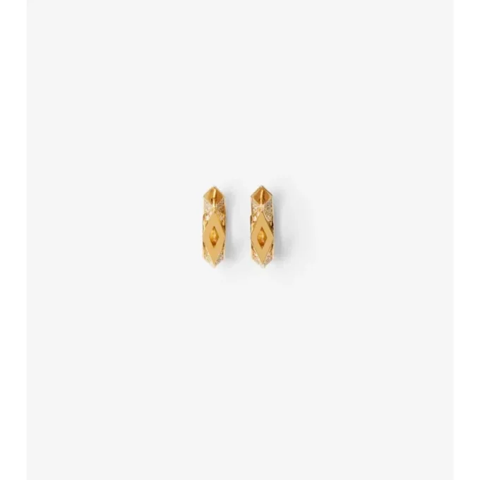 Hollow Pava Hoop Earrings