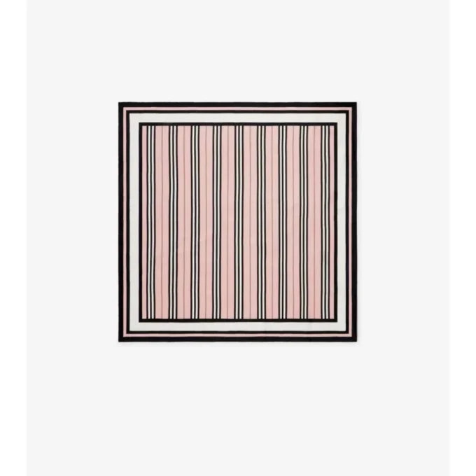 Icon Stripe Silk Scarf
