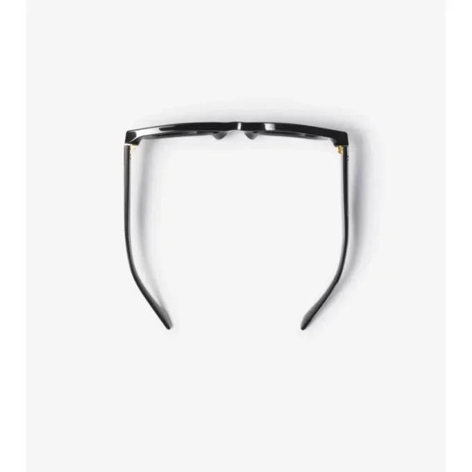 Inlaid Check Square Sunglasses