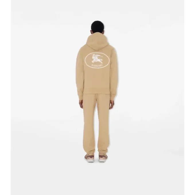 Knight Stamp Cotton Hoodie