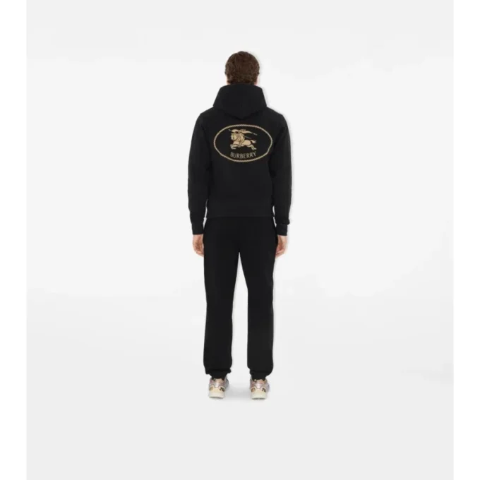Knight Stamp Cotton Hoodie