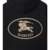 Knight Stamp Cotton Hoodie
