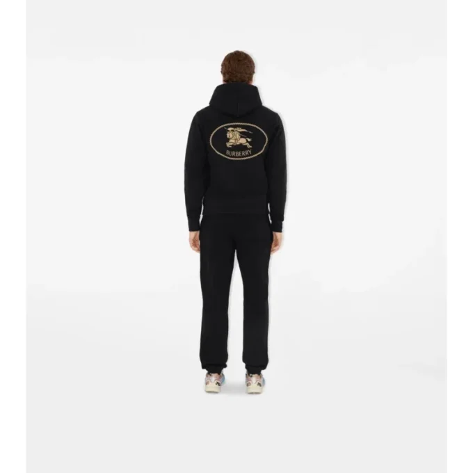 Knight Stamp Cotton Jogging Pants