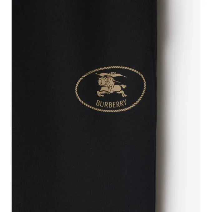 Knight Stamp Cotton Jogging Pants