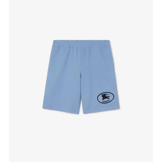 Knight Stamp Cotton Shorts