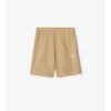 Knight Stamp Cotton Shorts