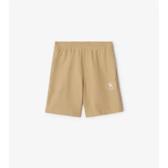 Knight Stamp Cotton Shorts