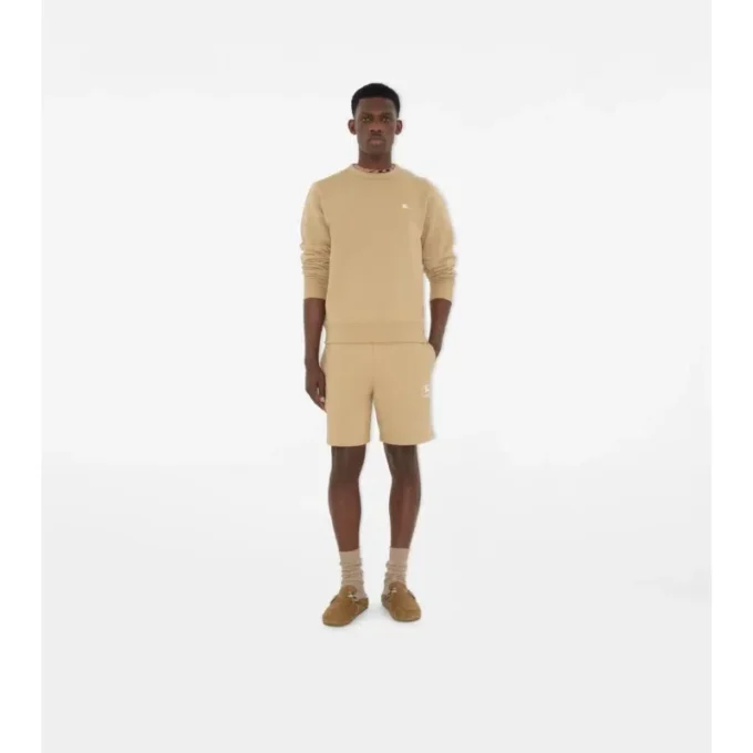Knight Stamp Cotton Shorts