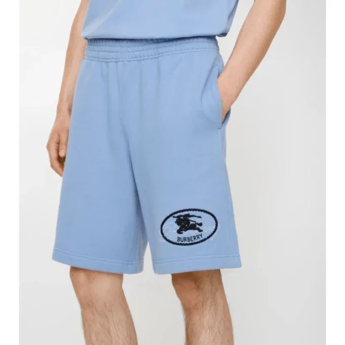Knight Stamp Cotton Shorts