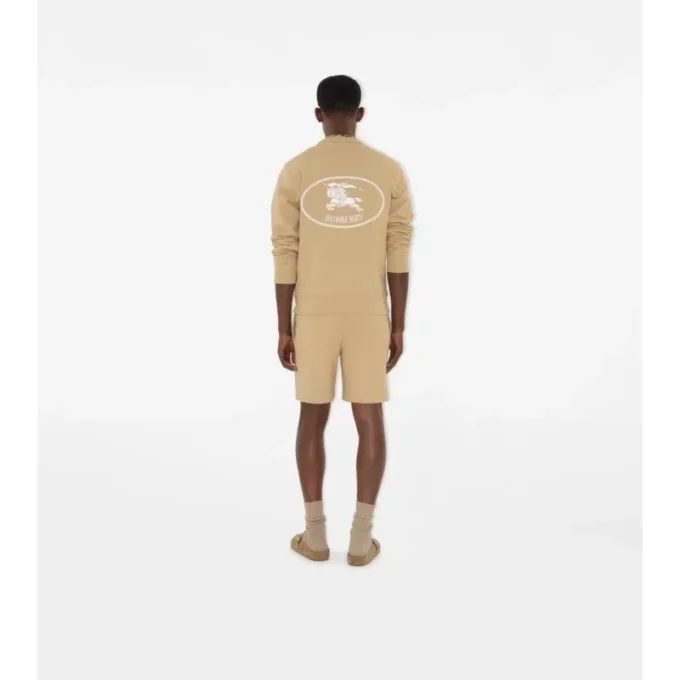Knight Stamp Cotton Shorts