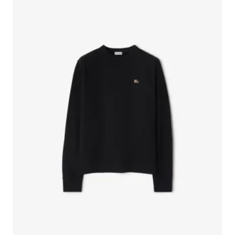 Knight Stamp Cotton Sweatshirt