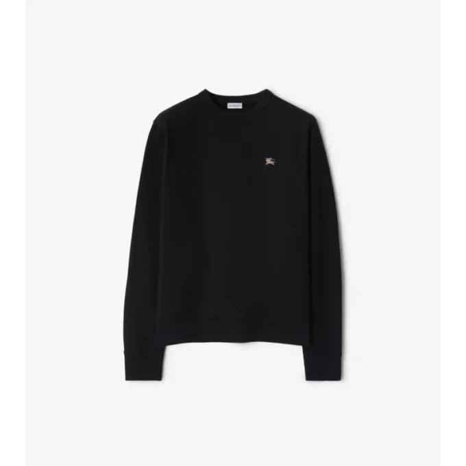 Knight Stamp Cotton Sweatshirt