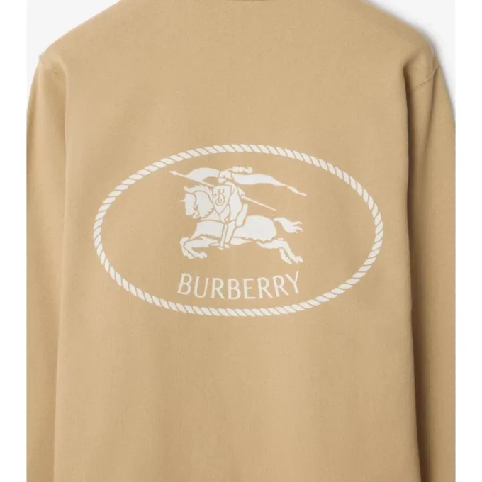 Knight Stamp Cotton Sweatshirt
