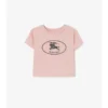 Knight Stamp Cotton T-Shirt